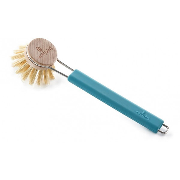Dish Brush with Replaceable Head - Natural Plant B...