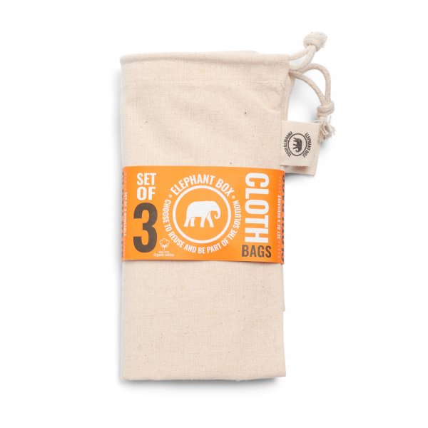Organic cotton produce bag – set of 3