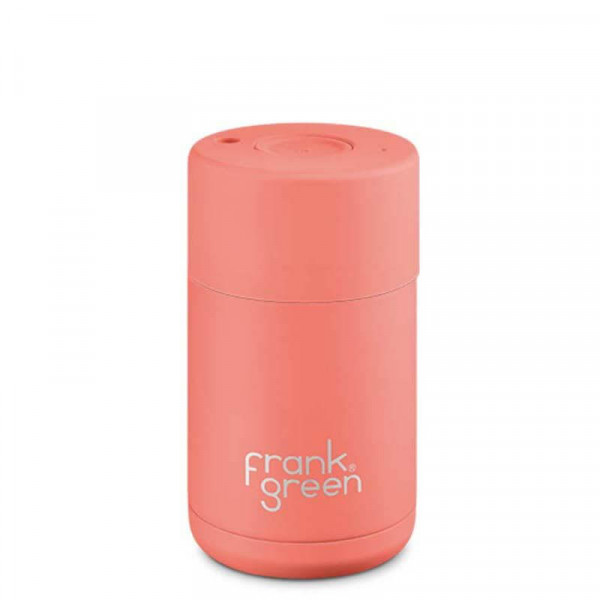 Ceramic reusable cup 295 ml living coral
