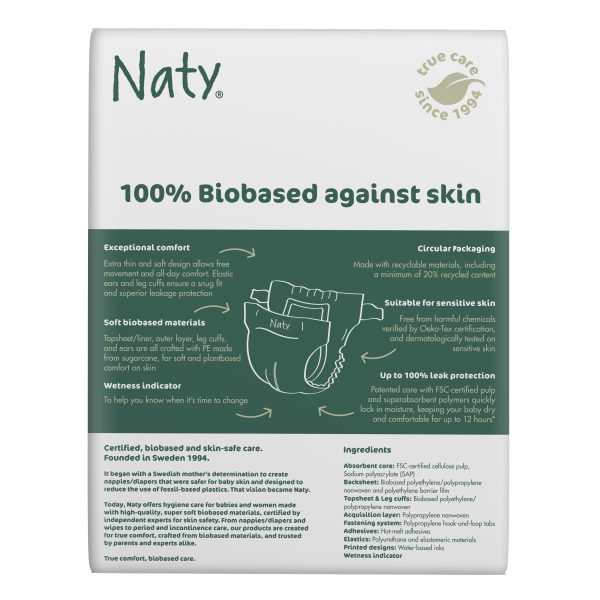 Naty pelenka BioEmbrace 6-os méret (16+ kg), 17 db