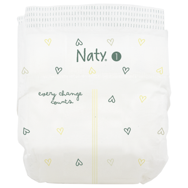 Naty Pelenka BioEmbrace 1-es méret (2-5kg), 25 db