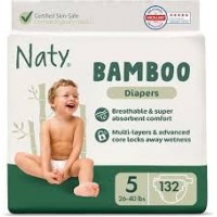 Naty bamboo pelenka 5-ös, 12-18 kg, 22 db