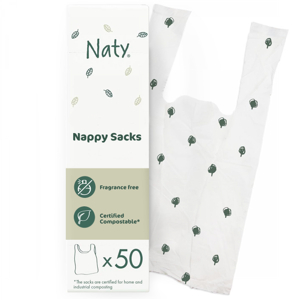 Naty használt pelenkagyűjtő zacskó 50 db