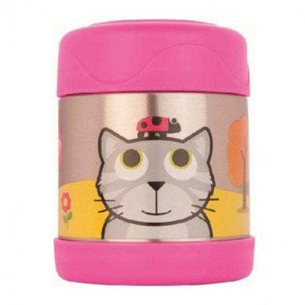 Kids Food Flask, Bluebell the Cat, 300ml