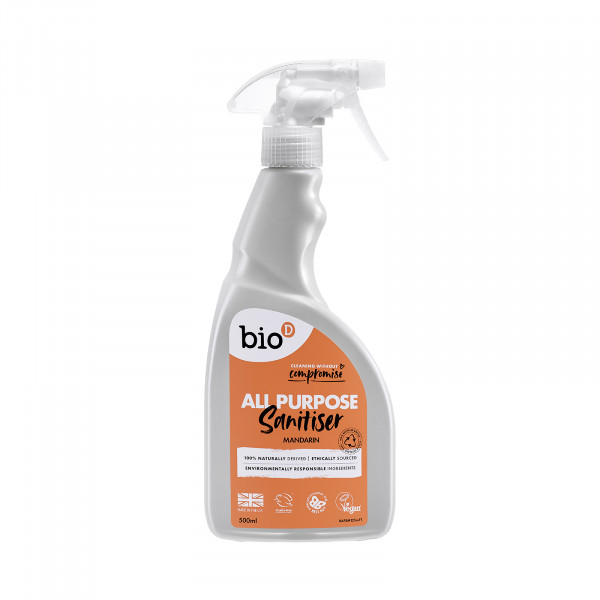 Bio-D mandarin all purpose sanitiser spray, 0,5 l
