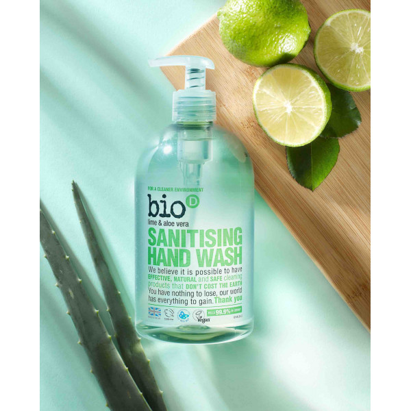 Bio-D kéztisztító folyékony szappan lime és a...