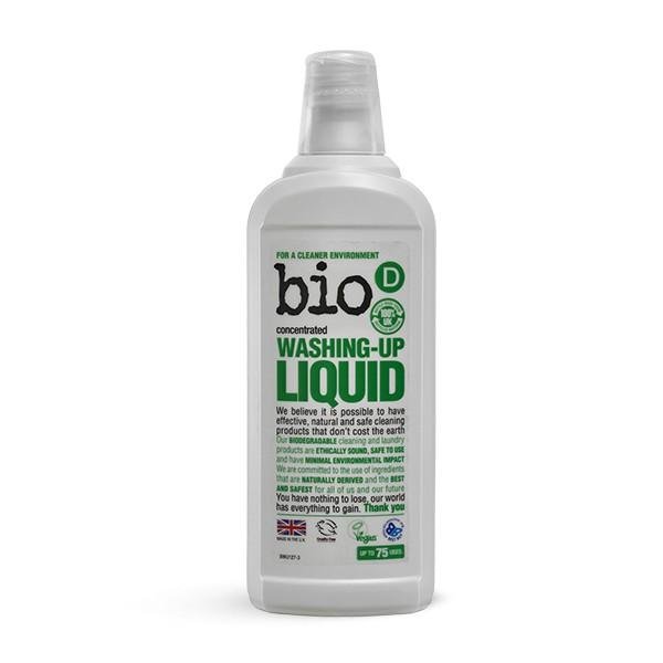 Bio D eco-friendly, fragrance-free dish soap 0.75l