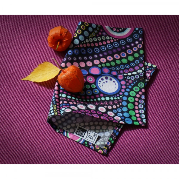 Handkerchiefs Autumn cavalcade Bless you, size S, 3 pcs
