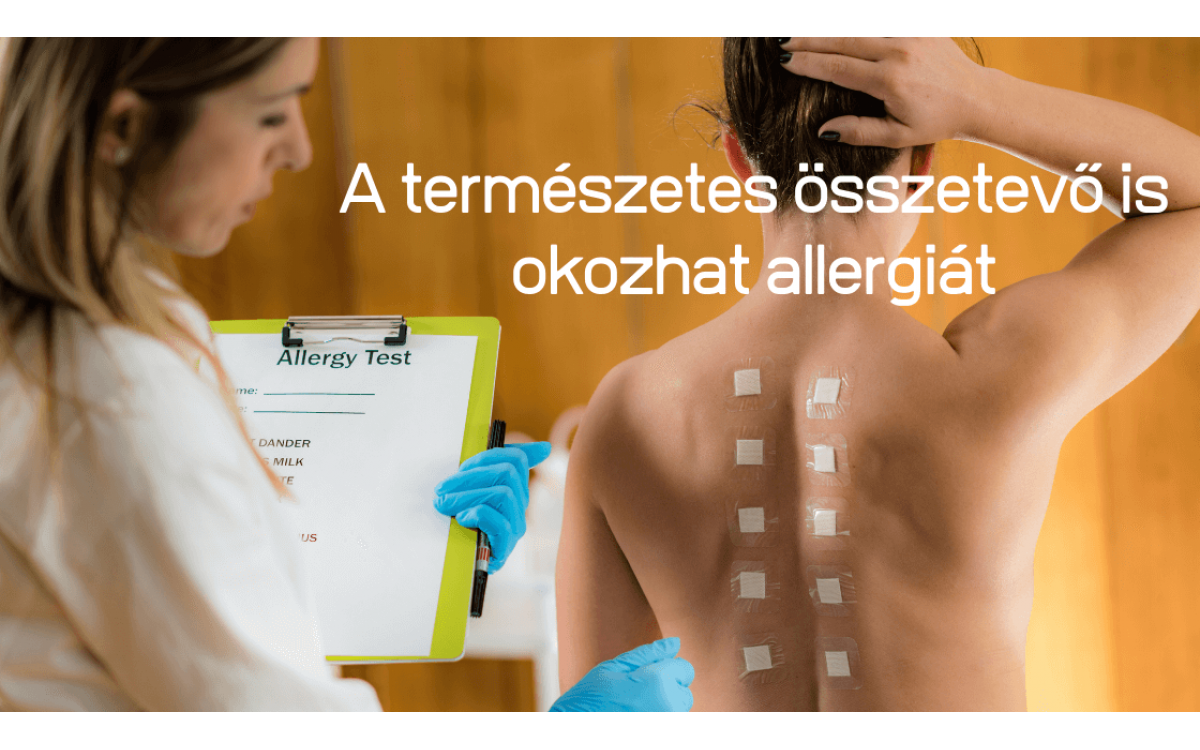 Allergy vs organic cosmetics
