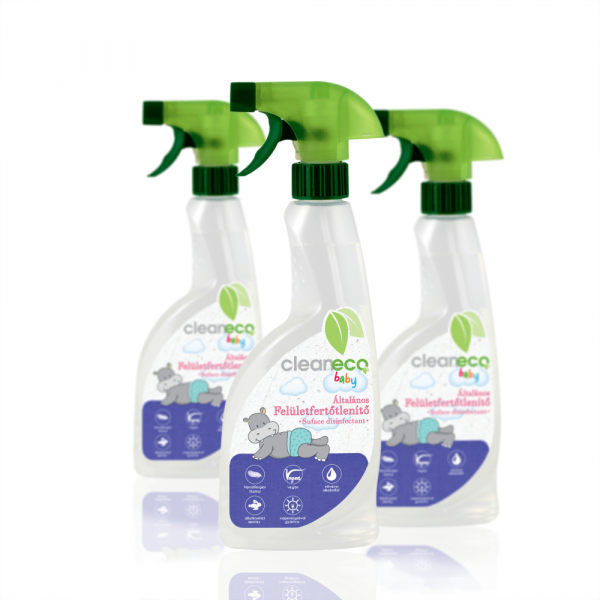Cleaneco Baby Organic Surface Disinfectant, 0,5 litre
