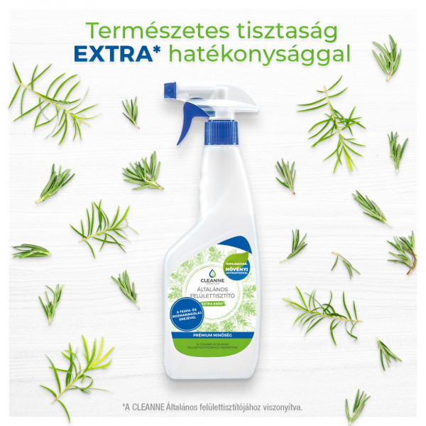 Cleanne extra strong all purpose surface cleaner with teatree and rosemary