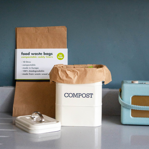 Komposztálható élelmiszer-hulladék tároló za...