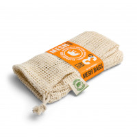 Organic cotton mesh produce bag – set of 3