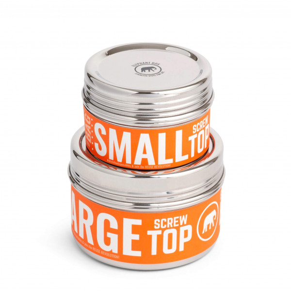 Large screw top canister, big 1 piece, 500 ml