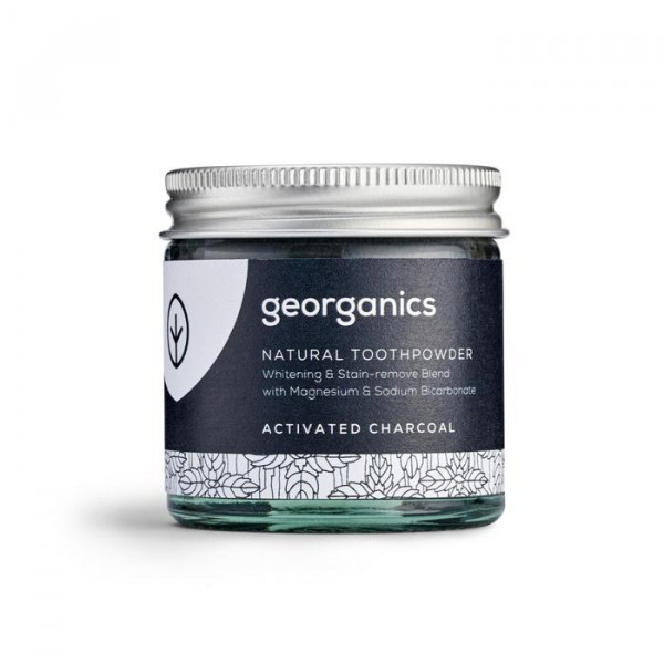 Natural Toothpowder - activated charcoal 60ml