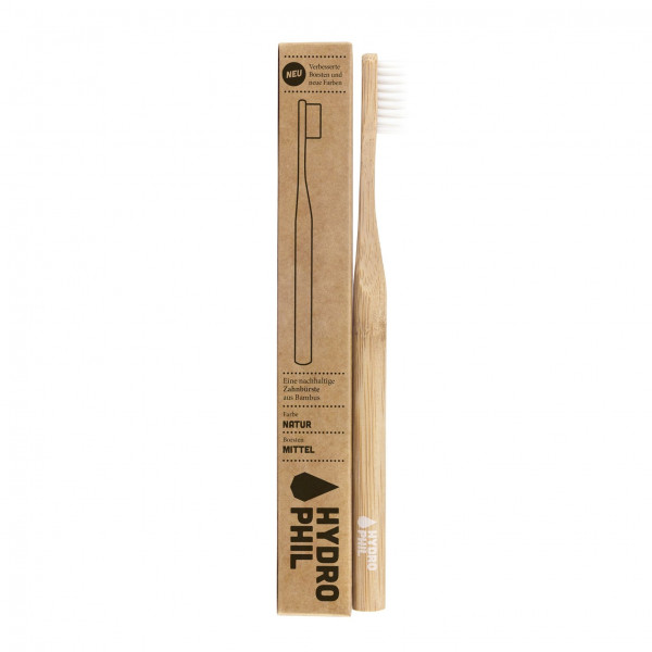 Sustainable toothbrush - natural medium 1pc