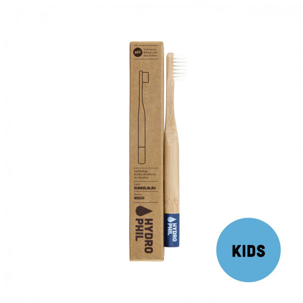 Sustainable toothbrush for kids - blue extra soft 1pc