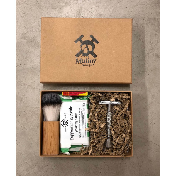 Mutiny Shaving Box – Peppermint and Nettle