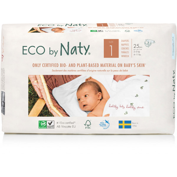 Eco by Naty 1-es biopelenka 2-5 kg 