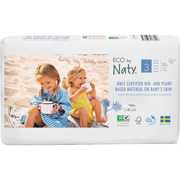 Naty 3-as pelenka 4-9 kg Economy pack 50 db
