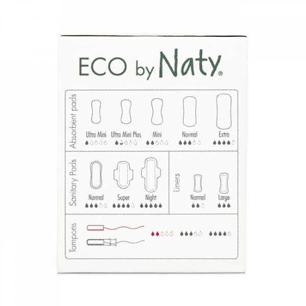 Naty Organic Cotton Normal Tampon, 18 pcs