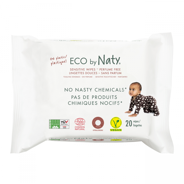 Naty baba törlőkendő - illatanyagmentes - utaz�...