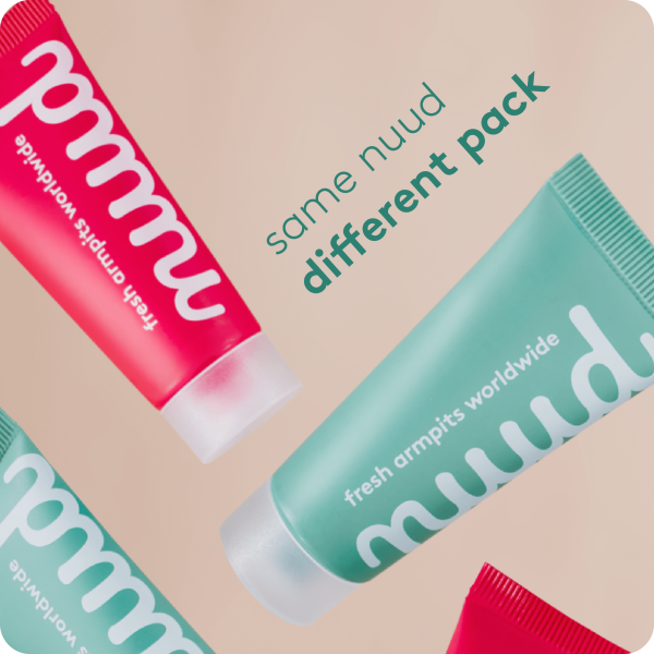 NUUD deodorant cream - family pack