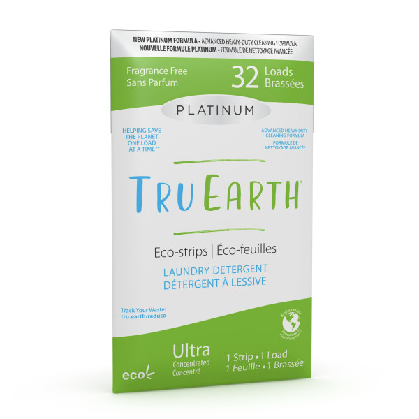 Tru Earth Platinum Laundry Eco-Strips fragrance free