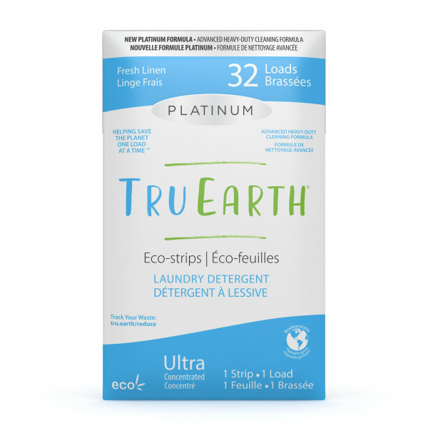 Tru Earth Platinum mosószer csíkok 32 mosáshoz ...