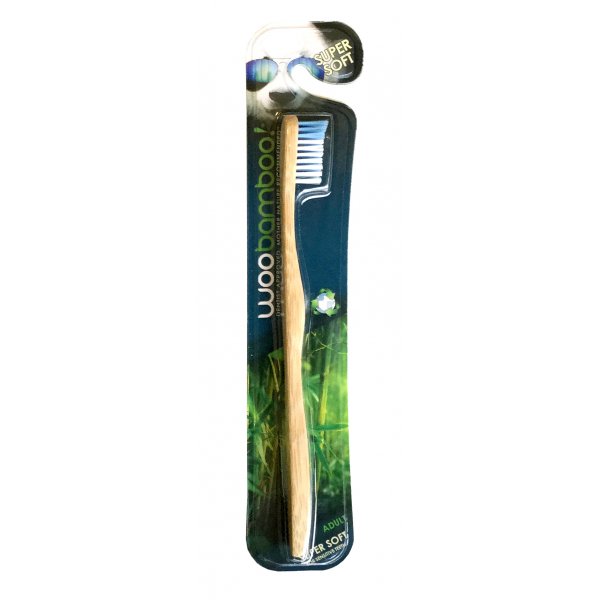 Woobamboo bamboo toothbrush adult (supersoft) - 1 ...