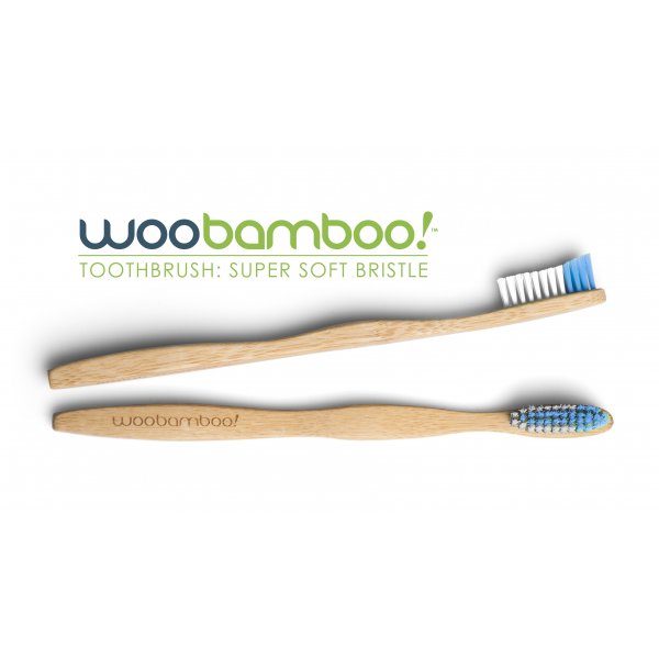 Bambusz fogkefe felnőtteknek-Woobamboo- supersoft...