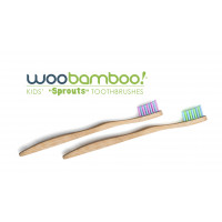 Bambusz fogkefe gyerekeknek-Woobamboo, 2db